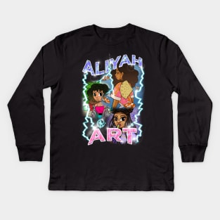 ALIYAH ART Tee Kids Long Sleeve T-Shirt